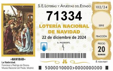 Disponible la Lotería de Navidad para este 2024