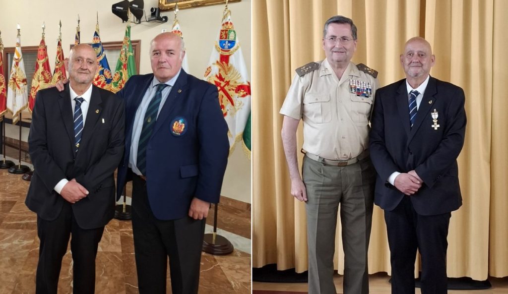 el JEME y Manuel Molinero