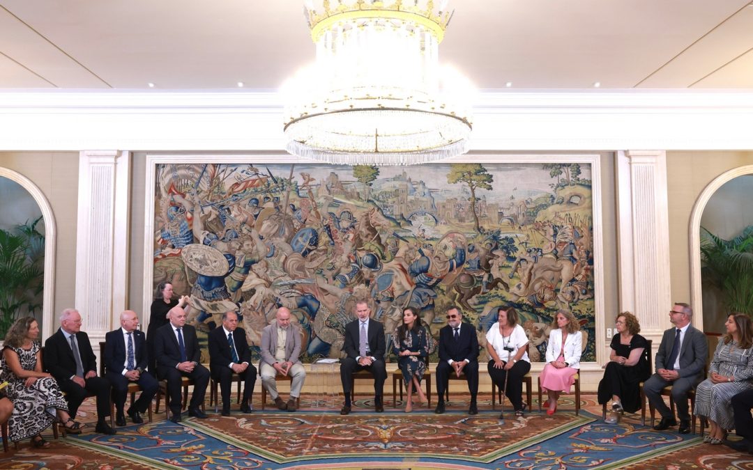 ACIME participa en la audiencia con Sus Majestades los Reyes junto al CERMI para hacer balance de la reforma del artículo 49 de la Constitución